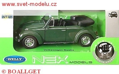 VOLKSWAGEN BEETLE CABRIO GREEN