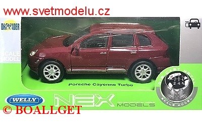 PORSCHE CAYENNE TURBO RED