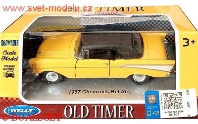 CHEVROLET BEL AIR HARDTOP 1957 YELLOW