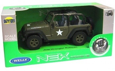 JEEP WRANGLER RUBIKON ARMY GREEN