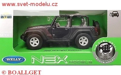JEEP WRANGLER RUBIKON OPEN BLACK