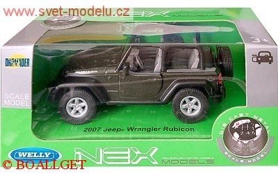 JEEP WRANGLER RUBIKON OPEN GREEN