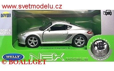 PORSCHE CAYMAN S SILVER