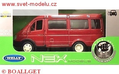 GAZ 2705 GAZELA RED