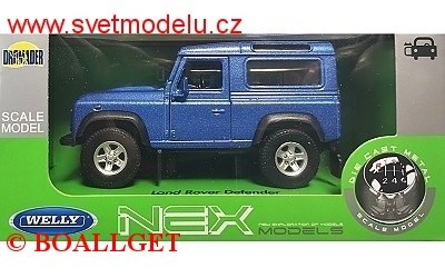 LAND ROVER DEFENDER BLUE
