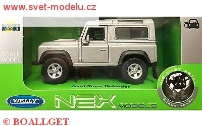 LAND ROVER DEFENDER SILVER
