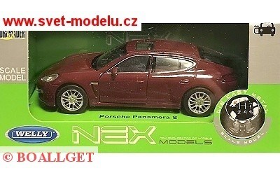 PORSCHE PANAMERA S RED