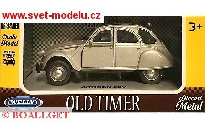 CITROEN 2CV OPEN GREY