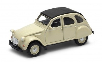 CITROEN 2CV CLOSED CREAM