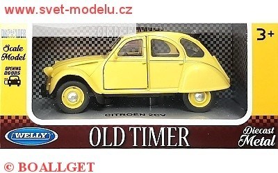 CITROEN 2CV YELLOW