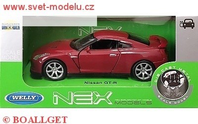 NISSAN  GT-R RED