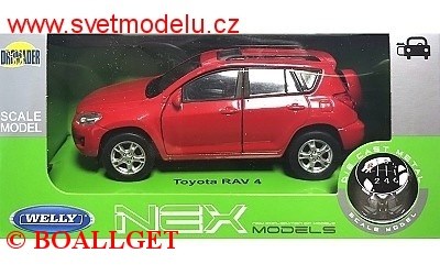 TOYOTA RAV 4 RED