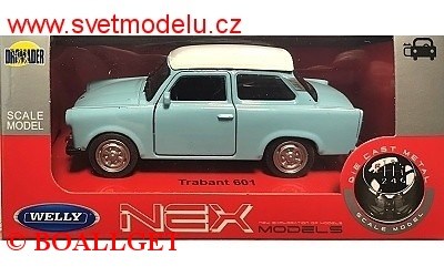 TRABANT 601 TWO-TONES BLUE / WHITE