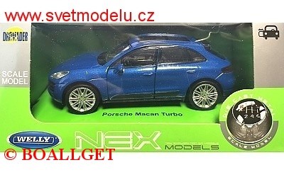 PORSCHE MACAN TURBO BLUE