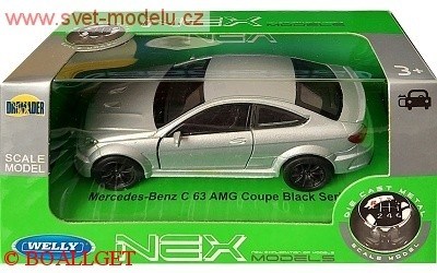 MERCEDES-BENZ AMG C63 COUPE SILVER