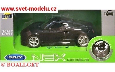 ALFA ROMEO 4C BLACK