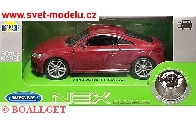 AUDI TT COUPE RED