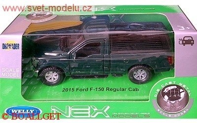 FORD F-150 REGULAR CAB 2015 GREEN