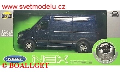 MERCEDES-BENZ SPRINTER PANEL VAN BLUE