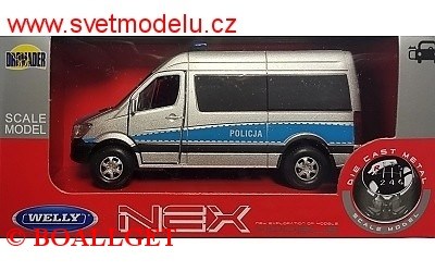 MERCEDES-BENZ SPRINTER PANEL VAN POLICJA