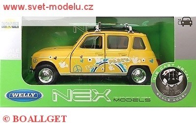 RENAULT 4 SURF YELLOW