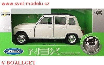 RENAULT 4 WHITE