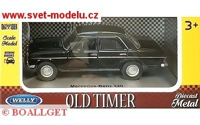 MERCEDES-BENZ 220 BLACK