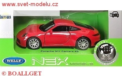 PORSCHE 911 CARRERA 4S RED