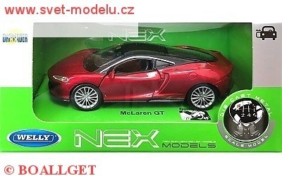 MCLAREN GT RED