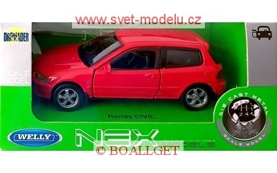 HONDA CIVIC RED