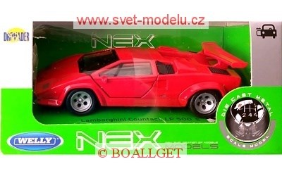LAMBORGHINI COUNTACH LP 500 S RED