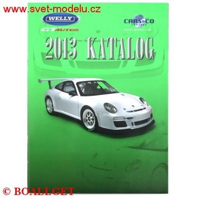 KATALOG WELLY 2013 CARS AND CO A4/16 stran