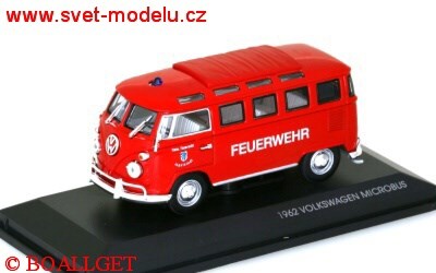 VOLKSWAGEN BUS FEUERWEHR 1962