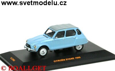 CITROEN DYANE 6 1968 (LIGHT BLUE)