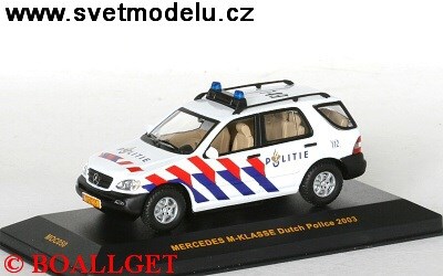 MERCEDES M-KLASSE 2003 DUTCH POLICE