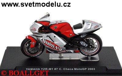 YAMAHA YZR-M1 No.7 C. CHECA MOTO GP 2003