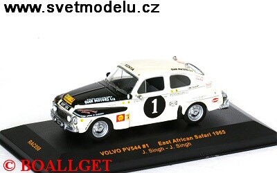 VOLVO PV544 #1 J.SINGH-J.SINGH EAST AFRICAN SAFARI
