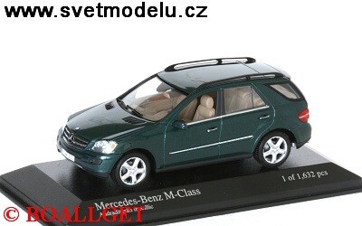 MERCEDES-BENZ M-CLASS 2005 GREEN METALLIC