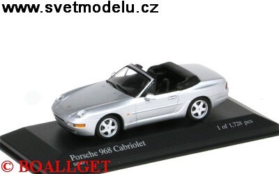 PORSCHE 968 CABRIOLET 1994 SILVER