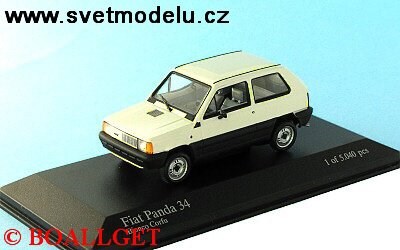 FIAT PANDA 34 1980 WHITE