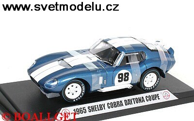 SHELBY COBRA DAYTONA COUPE 1965 BLUE