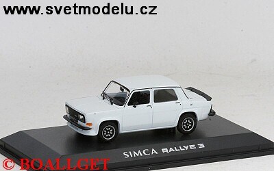 SIMCA RALLY III. 1978 WHITE