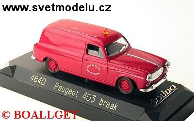 PEUGEOT 403 BREAK TOLEE 1960