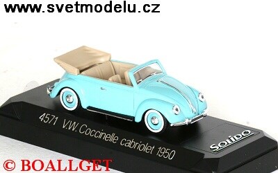 VOLKSWAGEN COCCINELLE CABRIOLET 1950