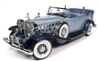CADILLAC V16 SPORT PHAETON 1932 SILVER BLUE / DARK BLUE