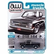 CHEVROLET SILVERADO R10 FLEETSIDE 1987 GREY / POLY BLACK