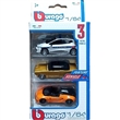 BBURAGO AUTKA 1/64 3-PACK