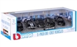 BBURAGO 1:64 BLACK COLLECTION 5-pack