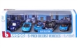 BBURAGO 1:64 BLUE COLLECTION 5-pack