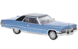 CADILLAC DEVILLE COUPE 1972 LIGHT BLUE